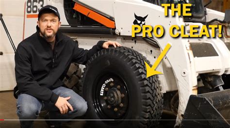 pro cleat skid steer tires|[NEW PRODUCT] Pro Cleat Skid Steer Snow Tires .